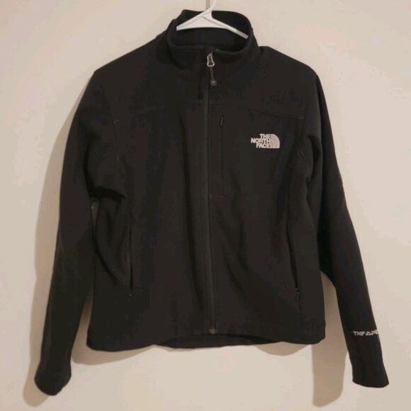 North Face Tnf Apex Barrier Jacket Mens Size Small S Black Gorpcore Softshell - Picture 1 of 7